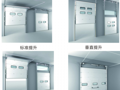 滑升門提升門方式